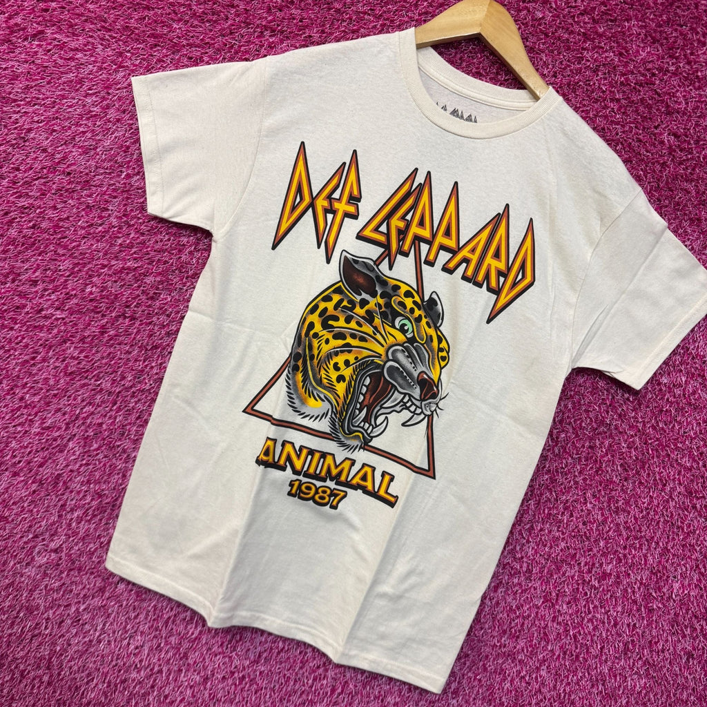 Def Leppard Animal 1987 Americana Tattoo Heavy Metal Tee M product image 3