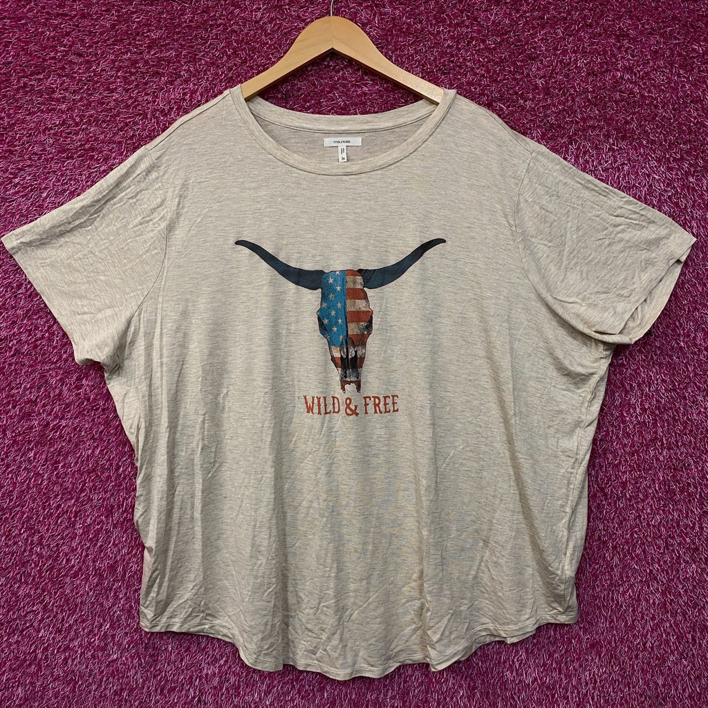 Maurices Americana Wild & Free Graphic T-Shirt 3XL product image 1
