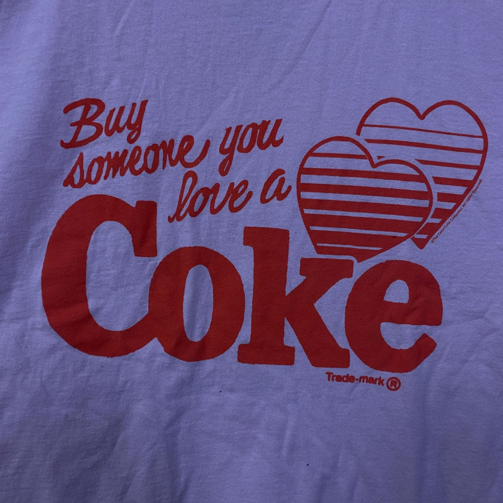 Coca-Cola Share Hearts Coke Pink Graphic T-Shirt Medium product image 2