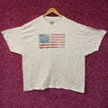 Junk Food Brand Distressed American Flag Graphic T-Shirt 2XL product image 1