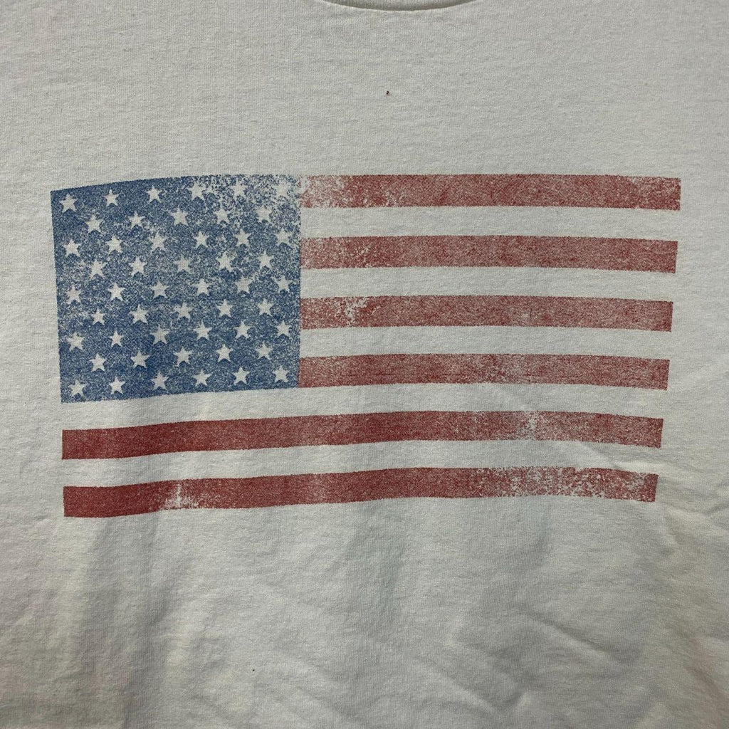 Junk Food Brand Distressed American Flag Graphic T-Shirt 2XL product image 2