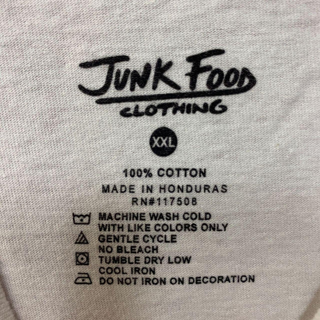 Junk Food Brand Distressed American Flag Graphic T-Shirt 2XL product image 4
