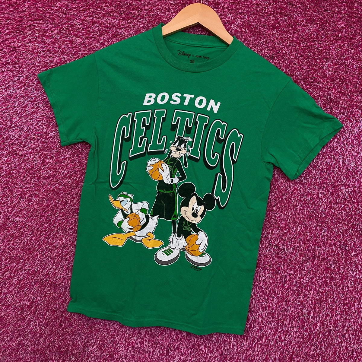 Junk Food Kelly Green Boston Celtics Disney Mickey Squad product image 3