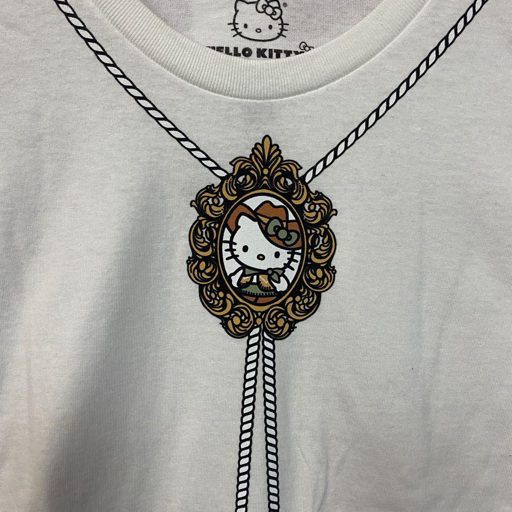 Sanrio Hello Kitty Bolo Tie Cute Graphic T-Shirt Large 2XL product image 6