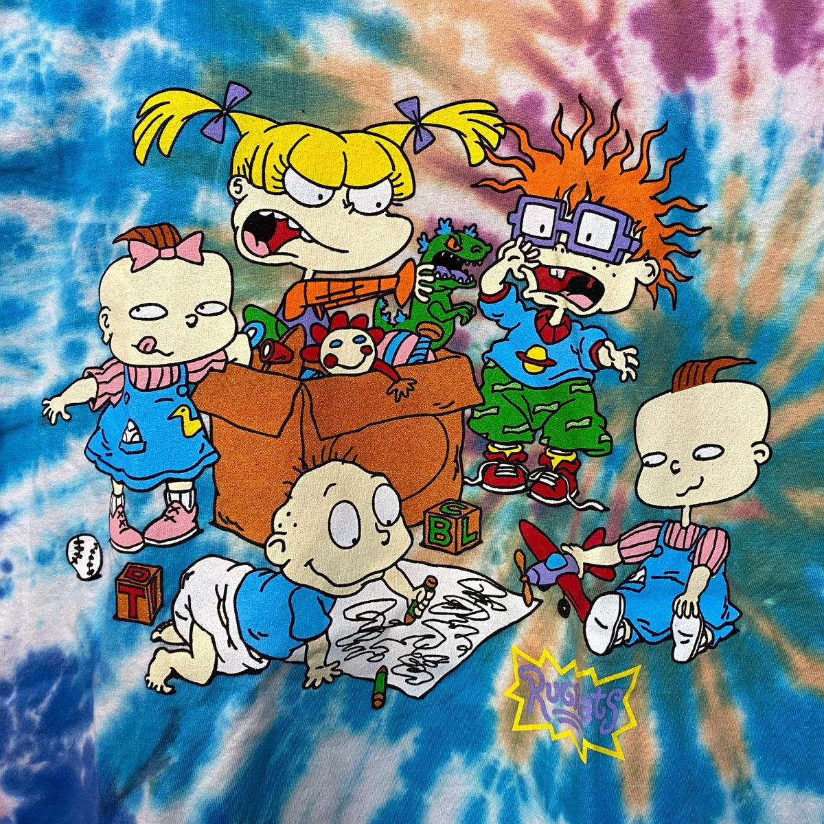 Nickelodeon Rugrats tiedye Tshirt size medium product image 2