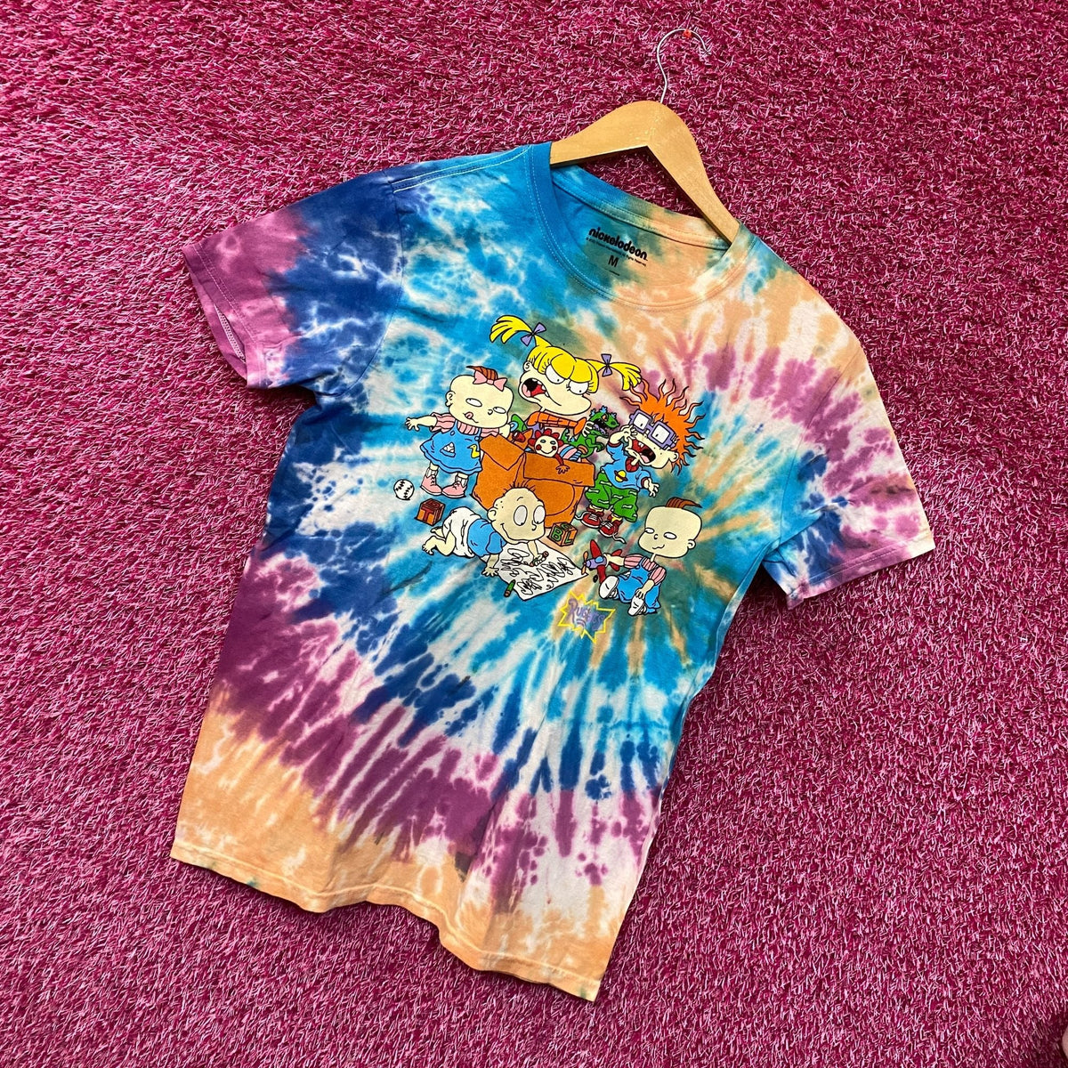 Nickelodeon Rugrats tiedye Tshirt size medium product image 3