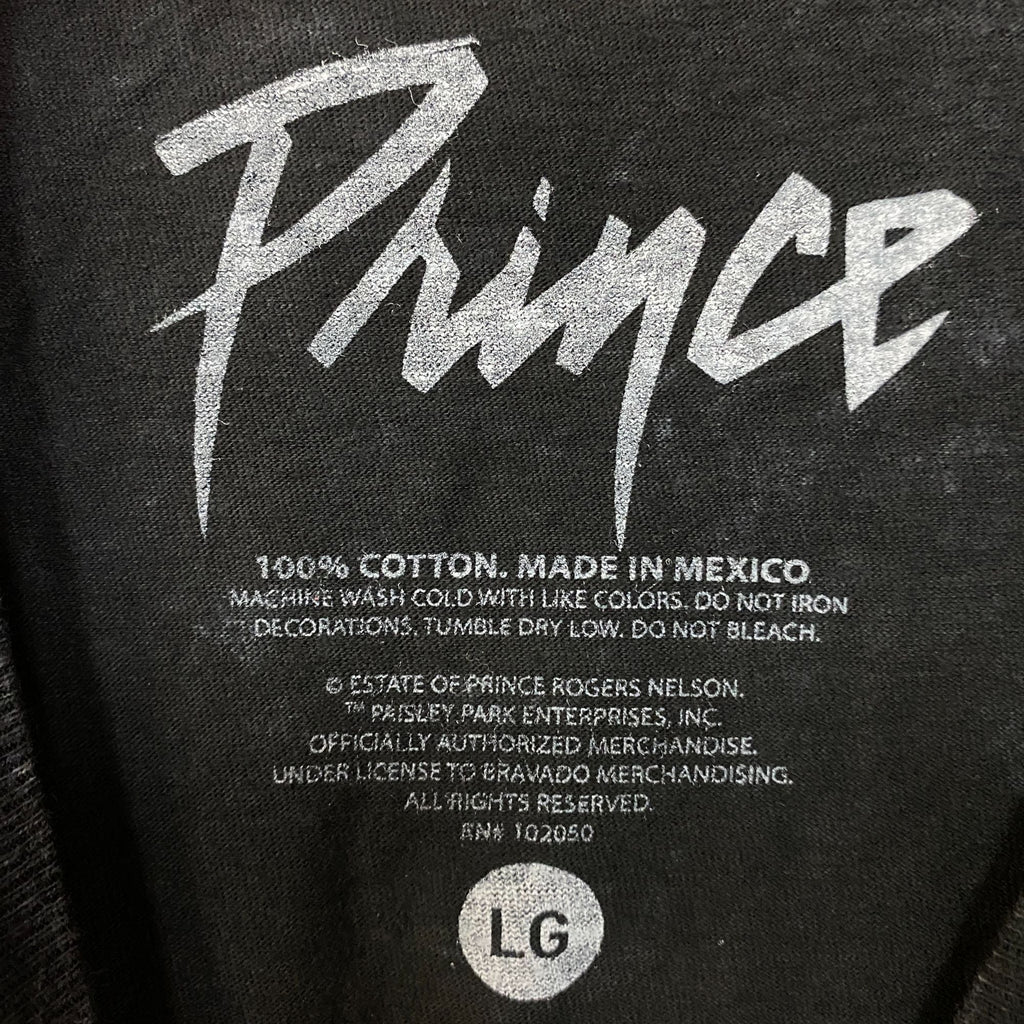 Prince Controversy Washed Acid-Wash Graphic T-Shirt Large product image 4
