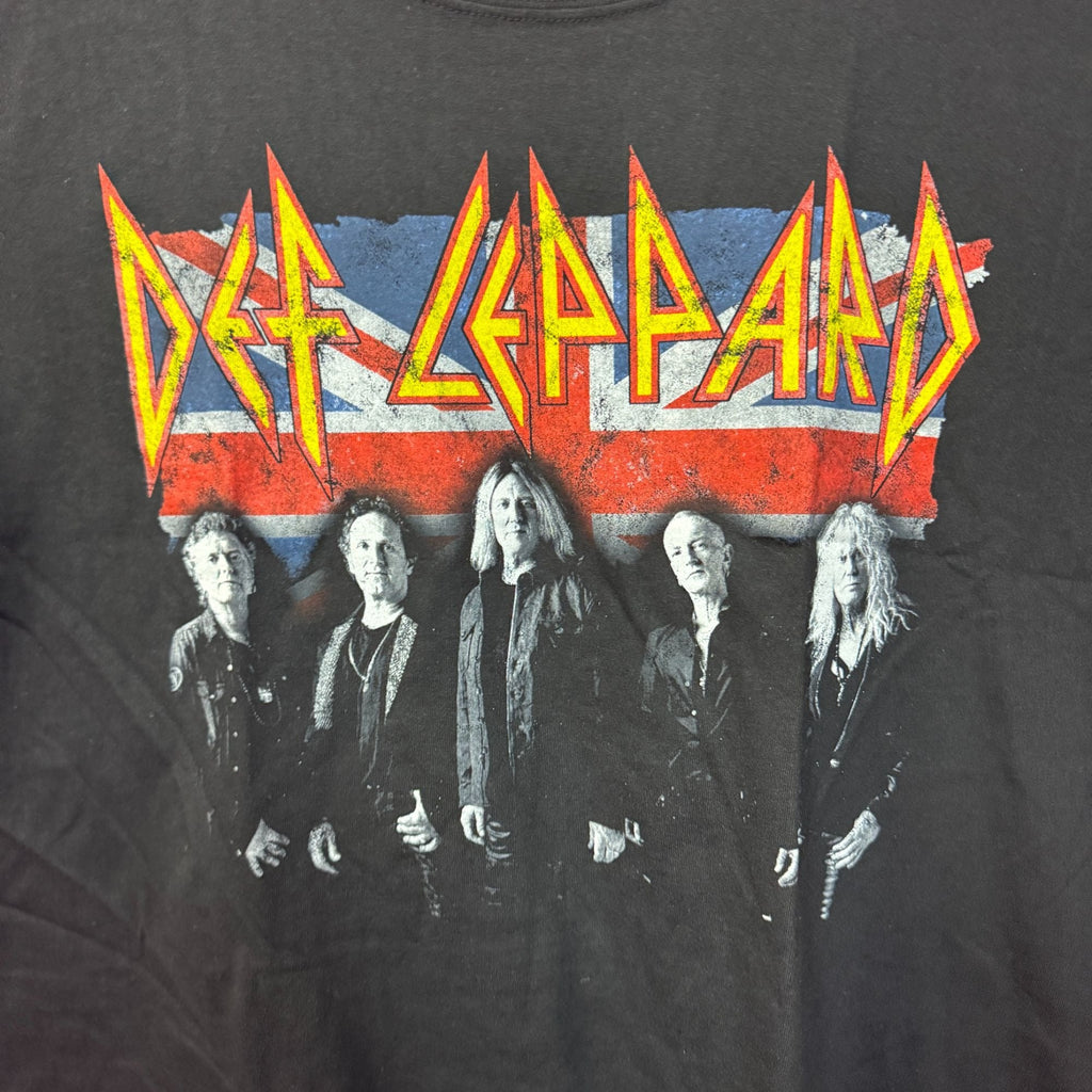 Def Leppard All Timers Union Jack Heavy Metal Band Tee 2XL product image 2