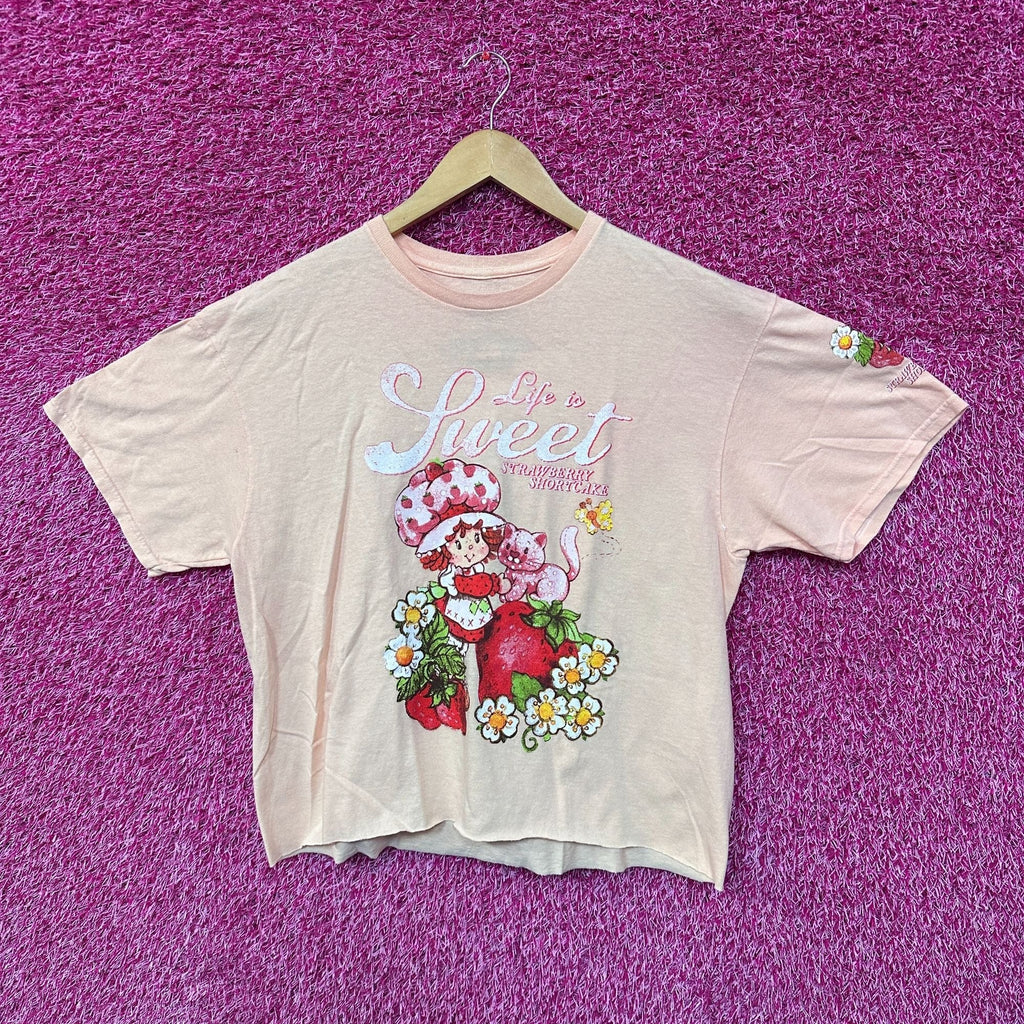 Strawberry Shortcake and Custard Lifes Sweet Crop Top L product image 1