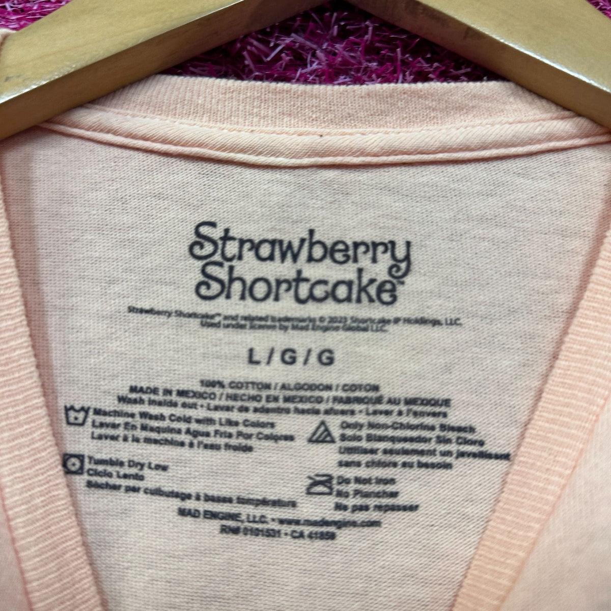 Strawberry Shortcake and Custard Lifes Sweet Crop Top L product image 5