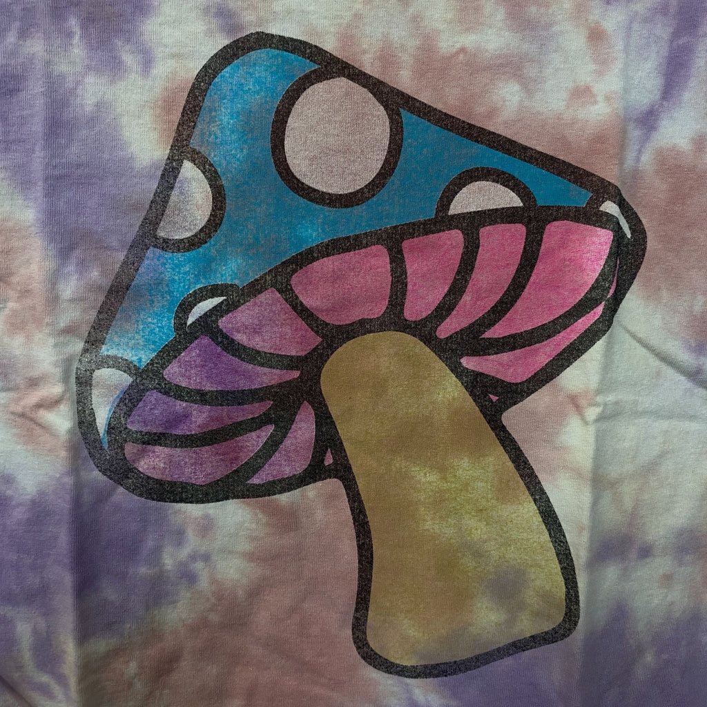Junk Food Clothing Mushroom Graphic Tie Dye T-Shirt XS product image 2