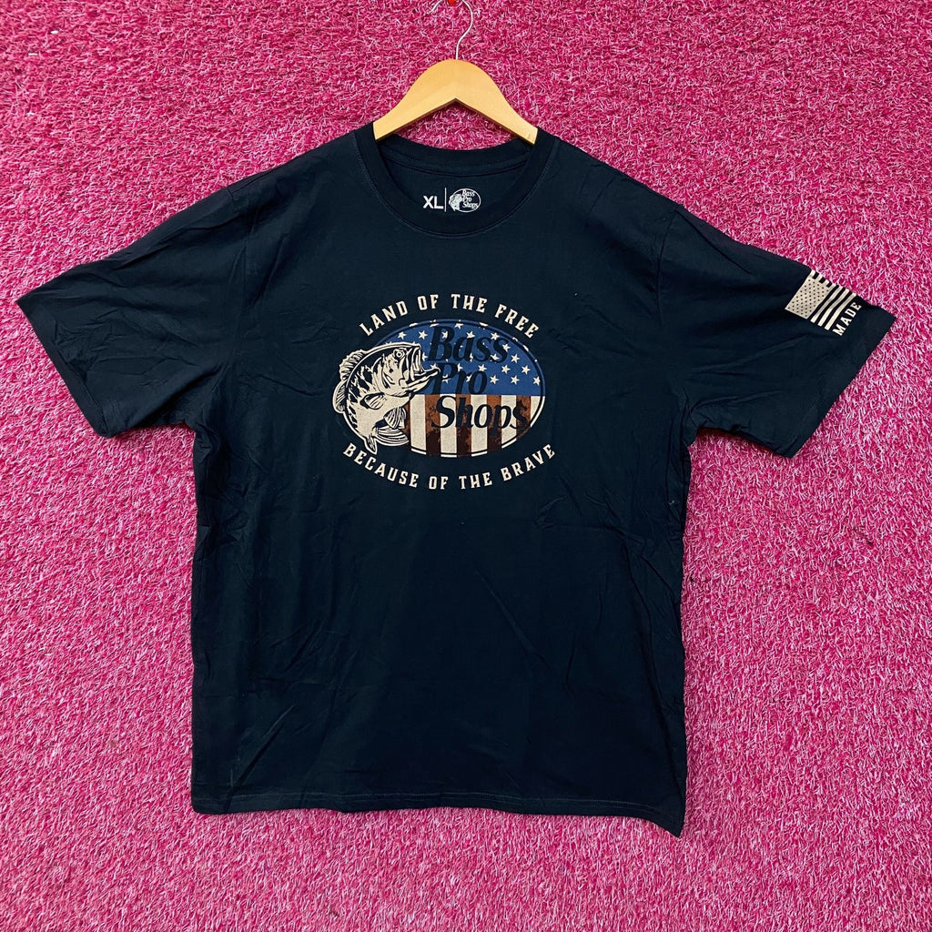 Bass Pro Shops USA Land Of The Free Graphic T-Shirt XL product image 1