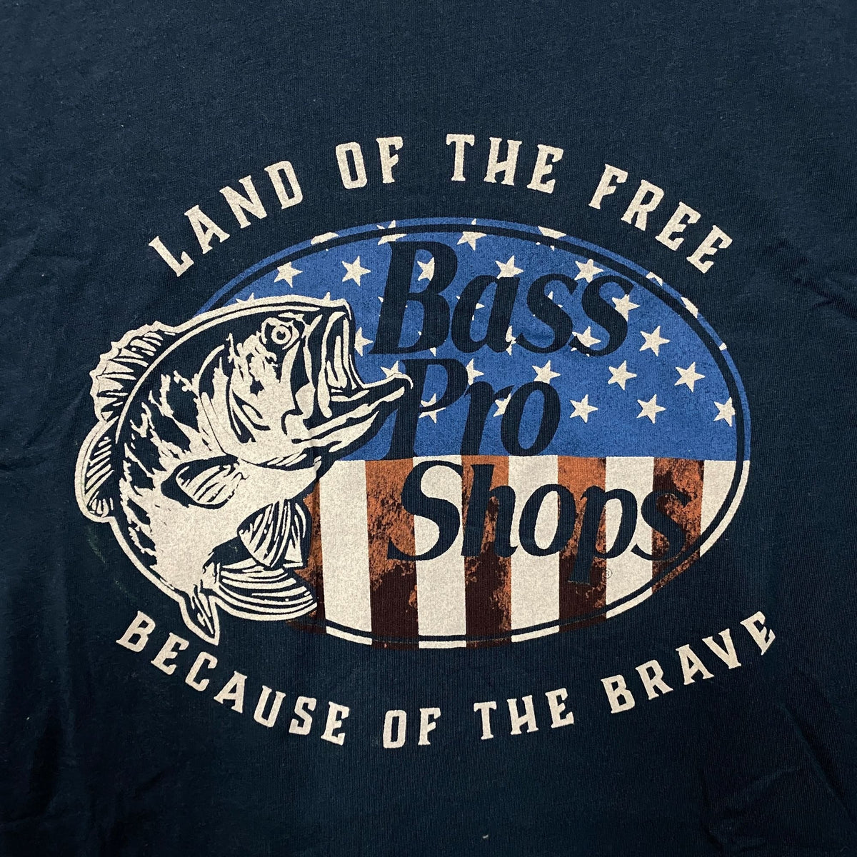 Bass Pro Shops USA Land Of The Free Graphic T-Shirt XL product image 2