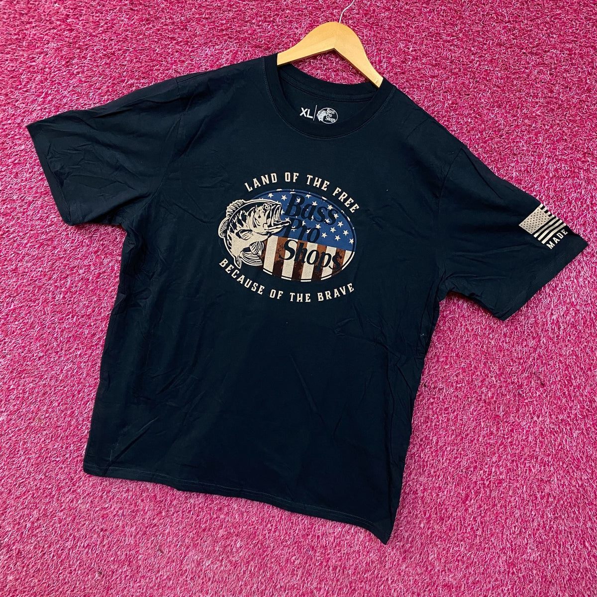 Bass Pro Shops USA Land Of The Free Graphic T-Shirt XL product image 3