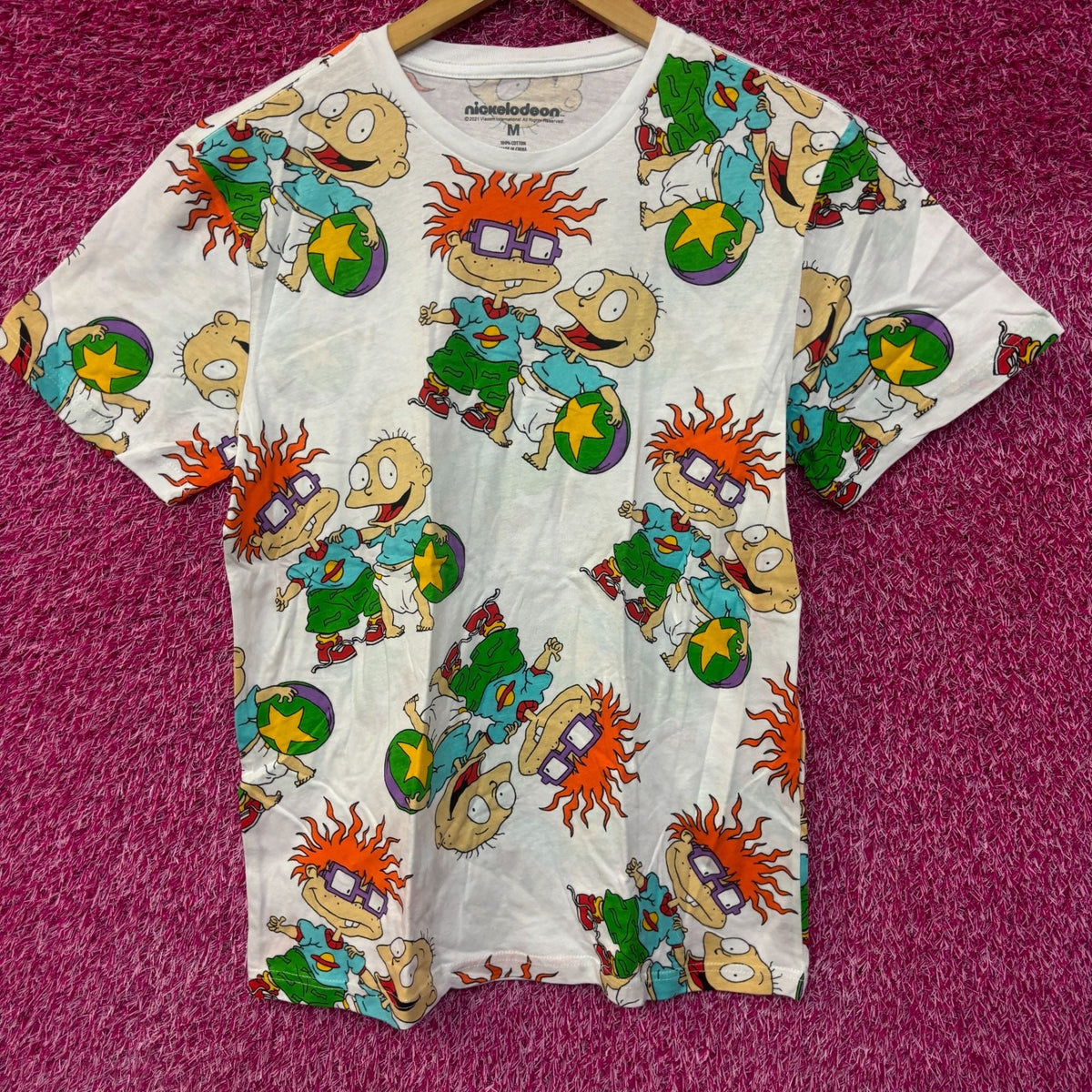 Rugrats Tommy and Chucky all over print Tshirts size medium product image 1