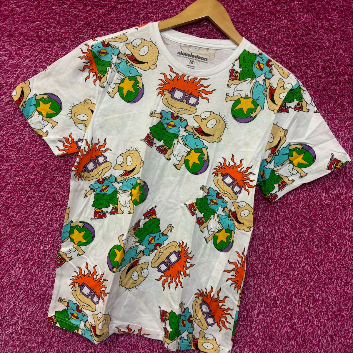 Rugrats Tommy and Chucky all over print Tshirts size medium product image 3