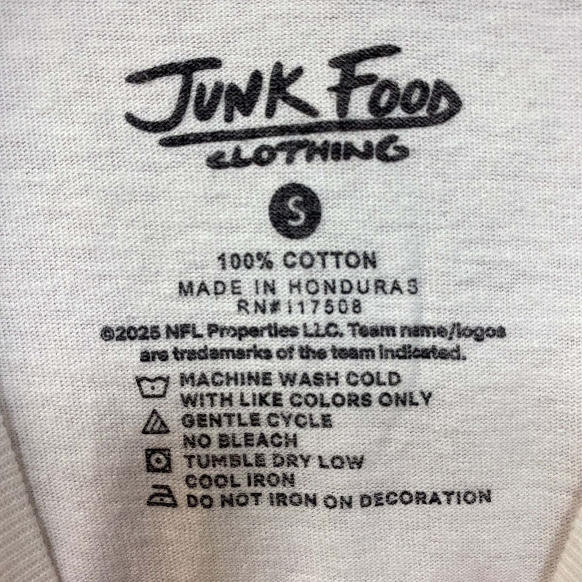 Junk Food Clothing NFL New York Giants Rushing Flea Market product image 4