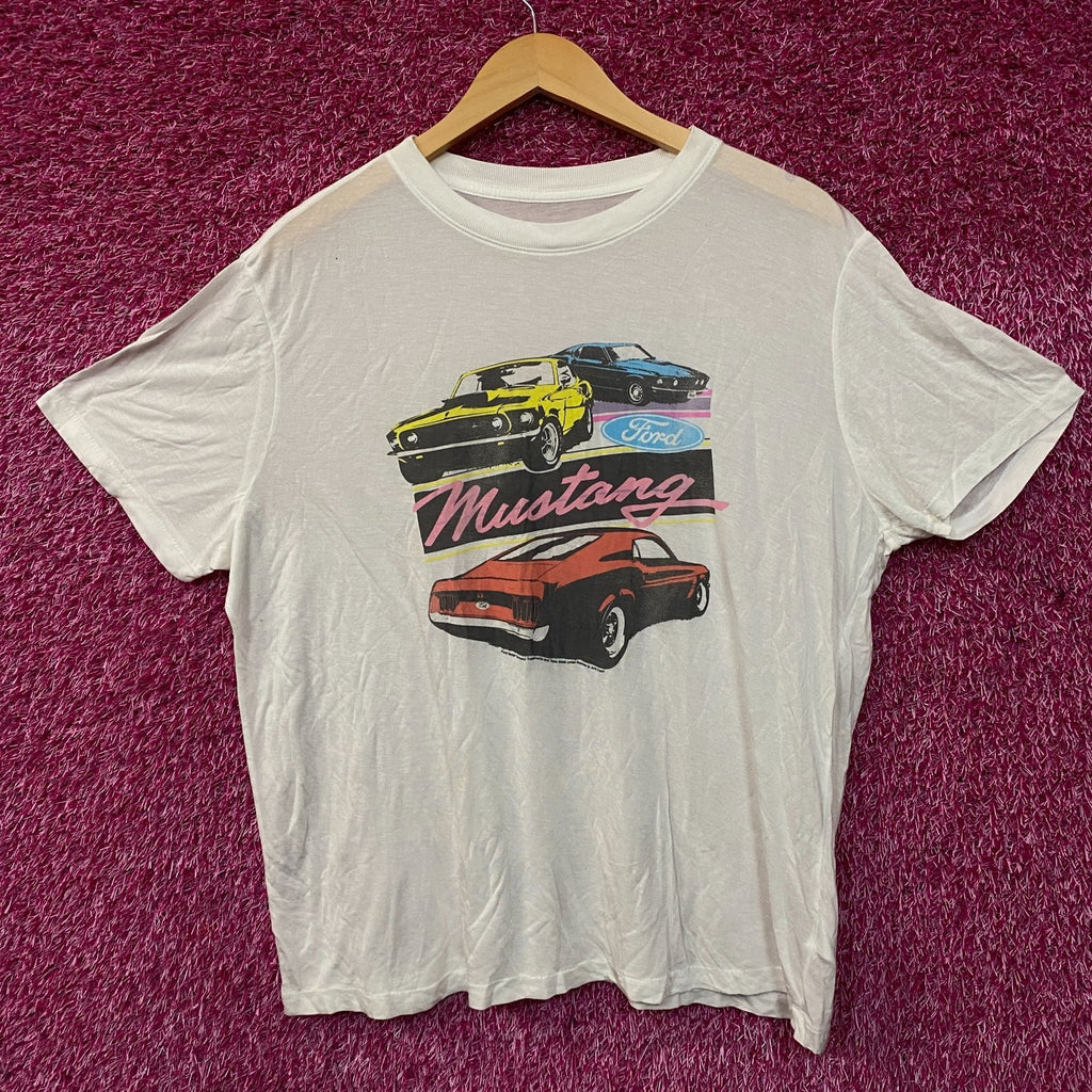 Ford Mustangs Short Sleeve Graphic Women's Tissue T-Shirt product image 1
