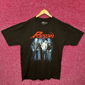 Poison Power to the People Poster Heavy Metal Band Tee XL
