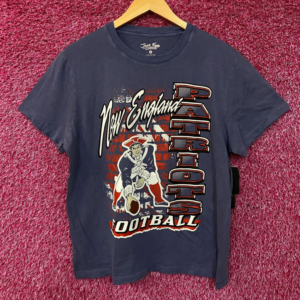 Junk Food Clothing New England Patriots Brick Vintage Style product image 1