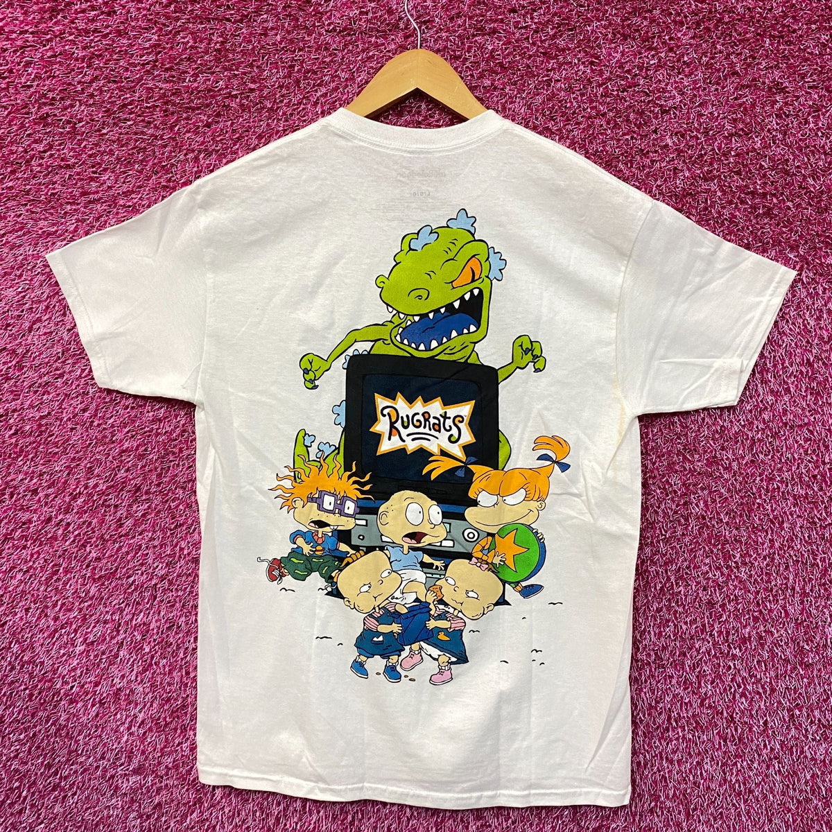 Rugrats Reptar Angelica & the Babies Nickelodeon Tee L product image 1