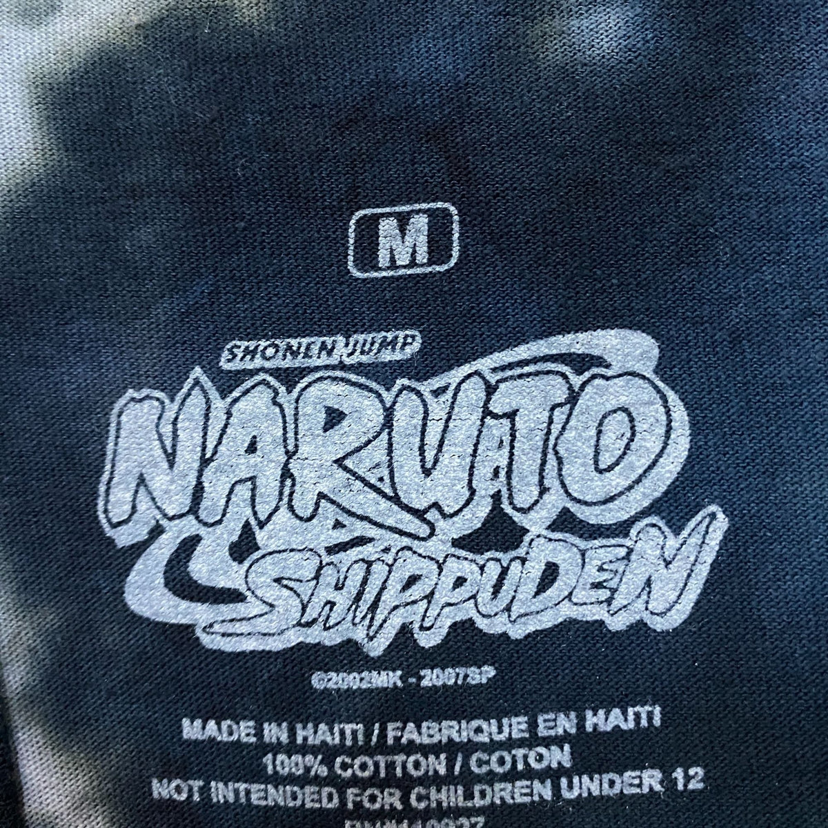 Naruto Uzumaki Nine Tails Jinchuriki Anime Tie Dye Tee M product image 4