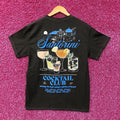 Strange Daze Santorini Cocktail Club Graphic T-Shirt Medium product image 1