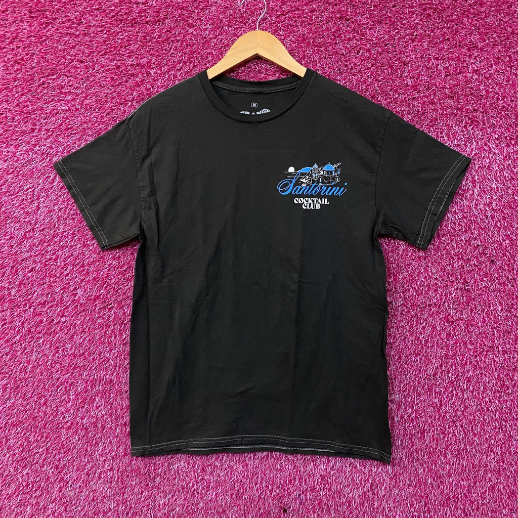 Strange Daze Santorini Cocktail Club Graphic T-Shirt Medium product image 2