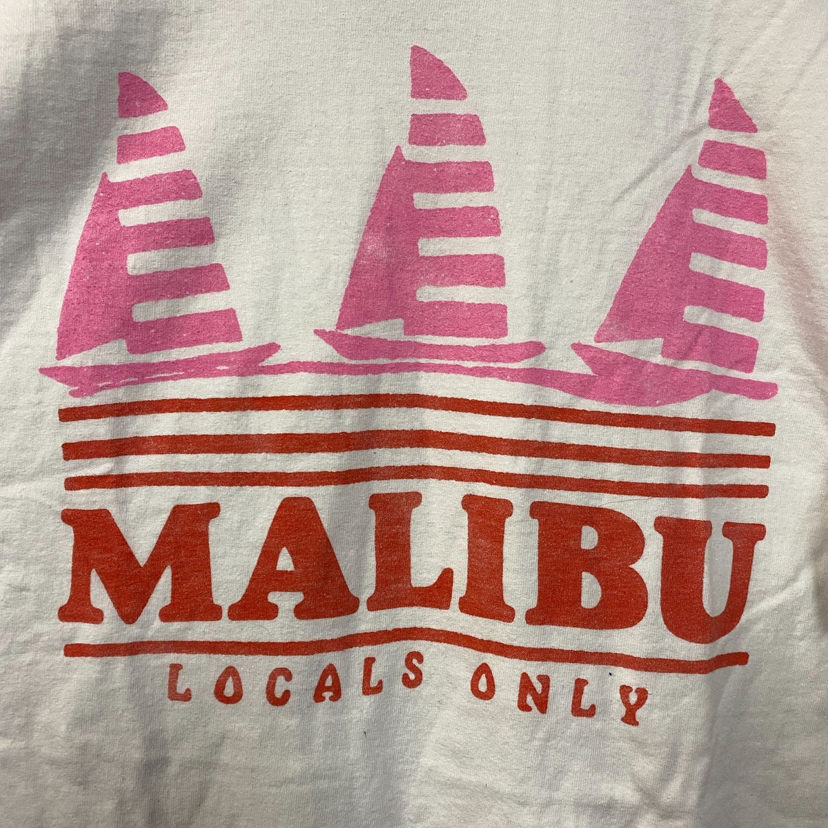 Junk Food Clothing Malibu "Locals Only" Graphic T-Shirt XL product image 2