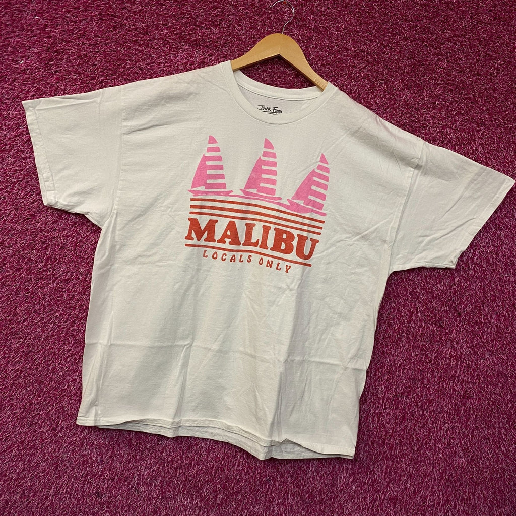 Junk Food Clothing Malibu "Locals Only" Graphic T-Shirt XL product image 3