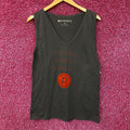Pure Barre "Tucking, Shaking, Burning" V-Neck Workout Tank Medium