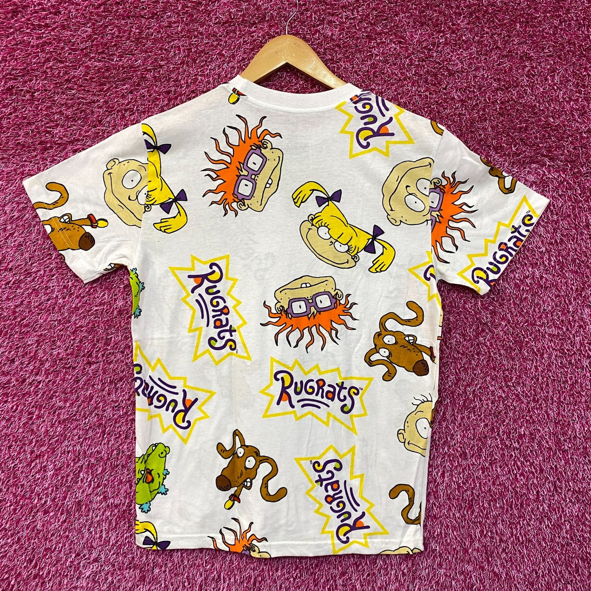 Rugrats Characters All Over Nickelodeon Tshirt size medium product image 3