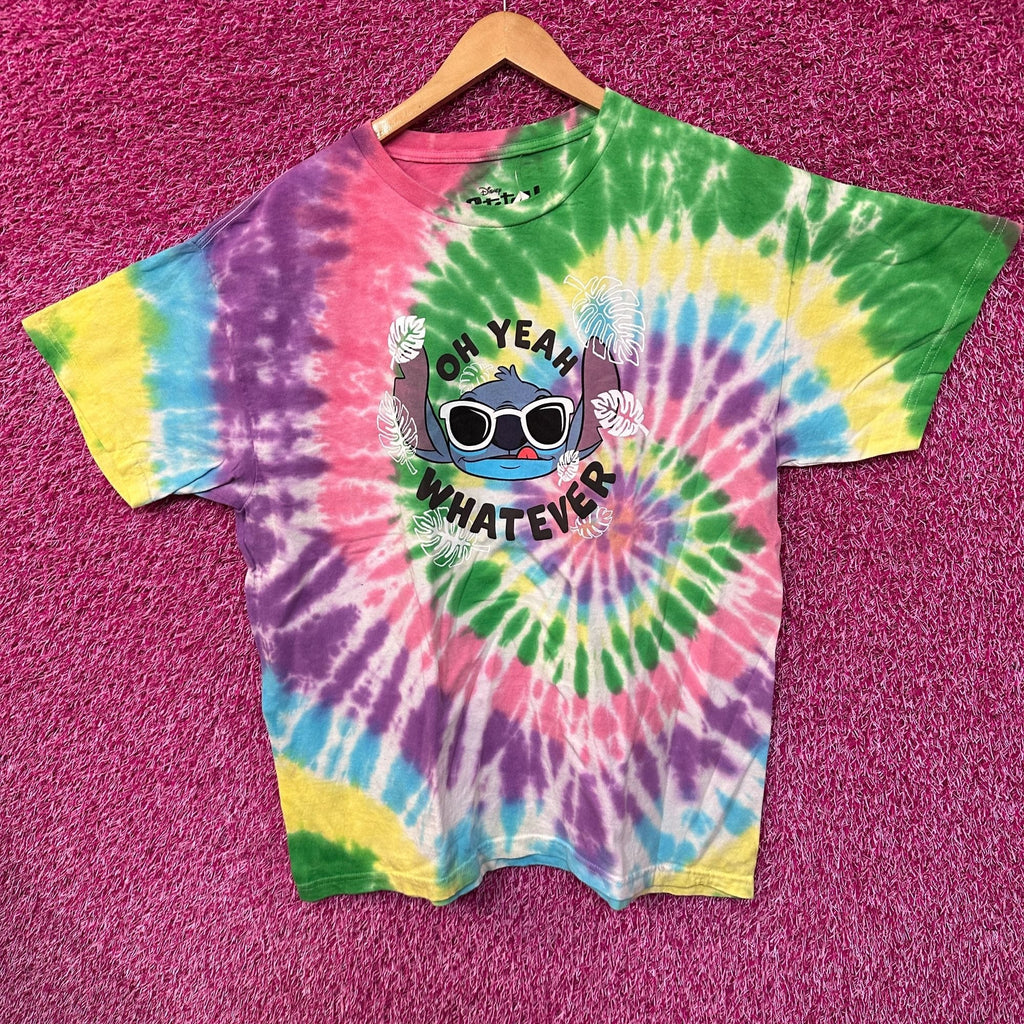 Stitch Oh Yeah Whatever Lilo & Disney Movie Tie Dye L product image 1