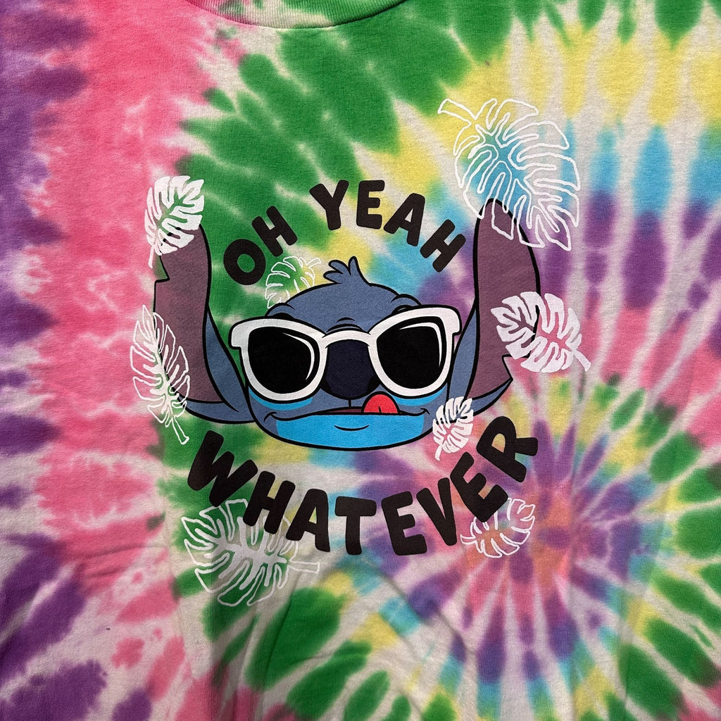 Stitch Oh Yeah Whatever Lilo & Disney Movie Tie Dye L product image 2