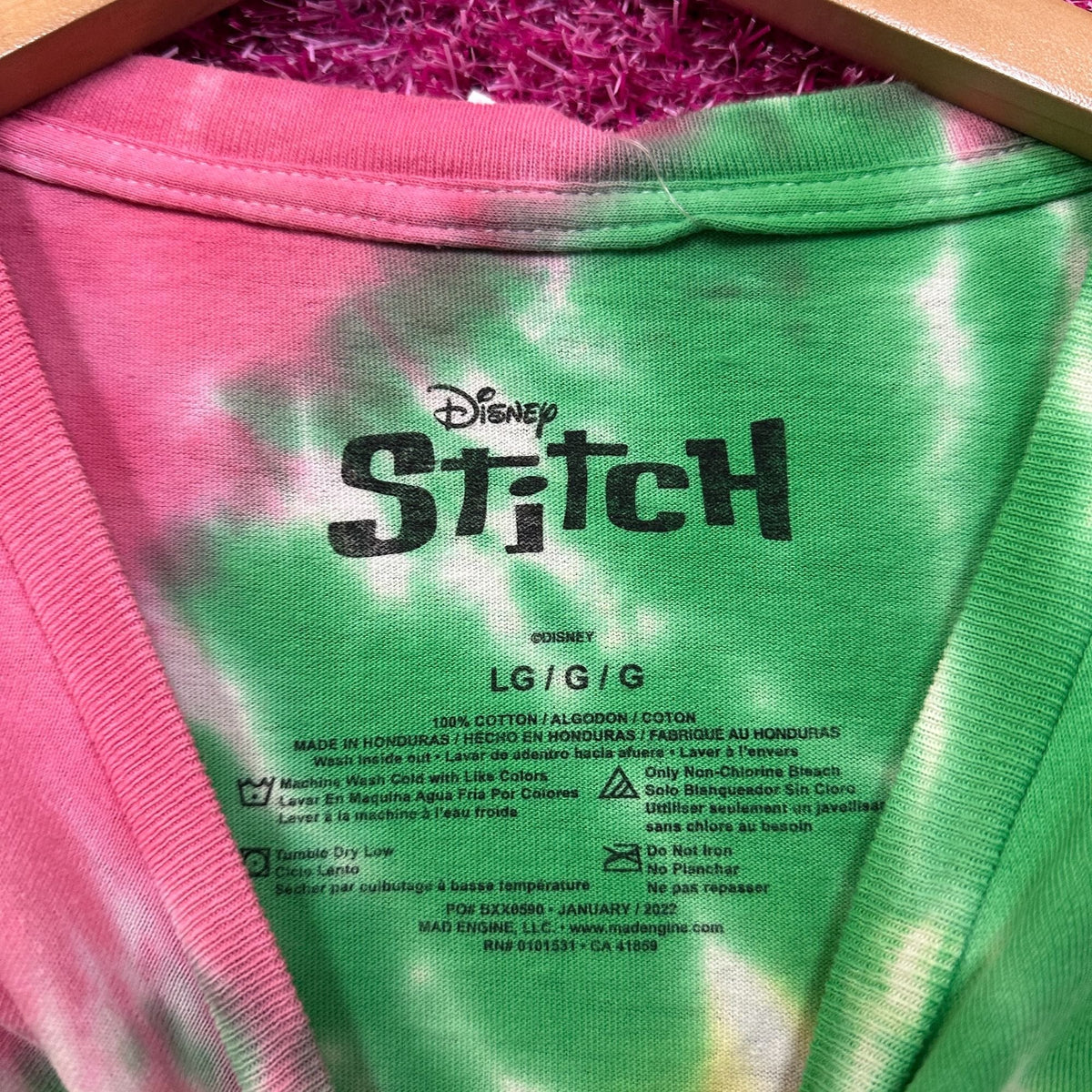 Stitch Oh Yeah Whatever Lilo & Disney Movie Tie Dye L product image 4