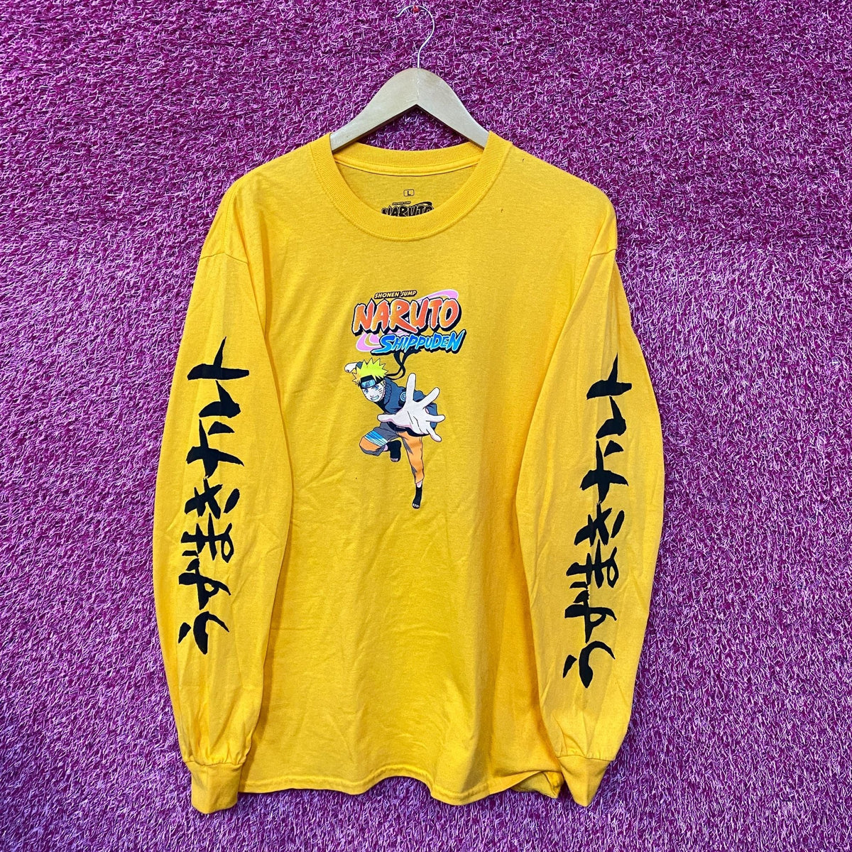Naruto Uzumaki Shonen Jump Shippuden Long Sleeve L product image 1