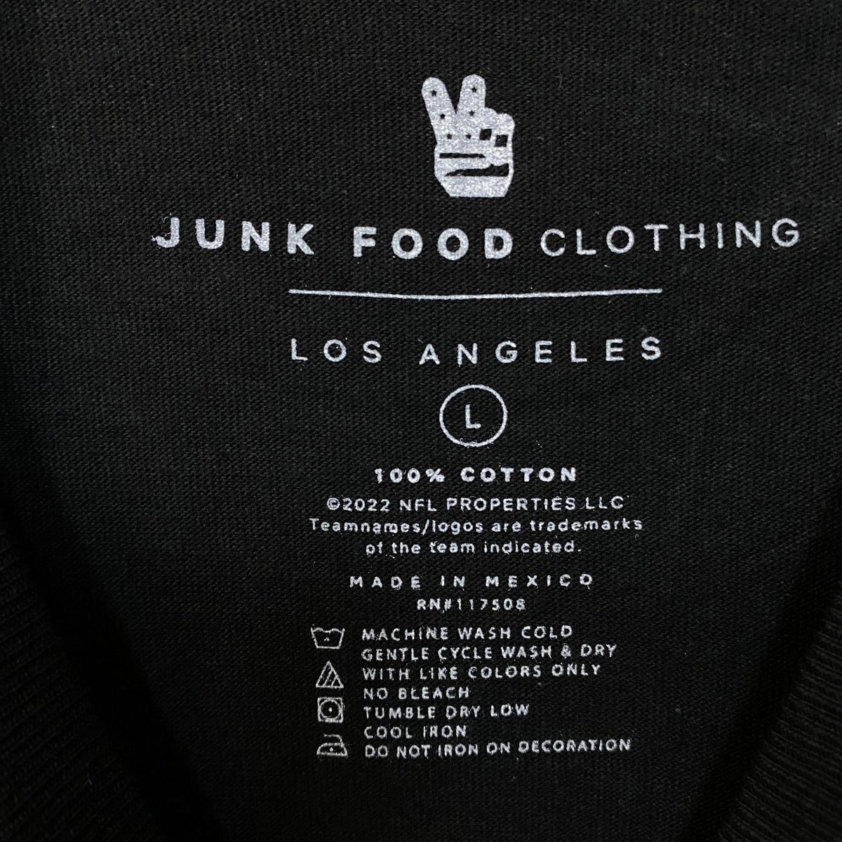 Junk Food Clothing Los Angeles Rams Est 1937 Neon Graphic product image 4