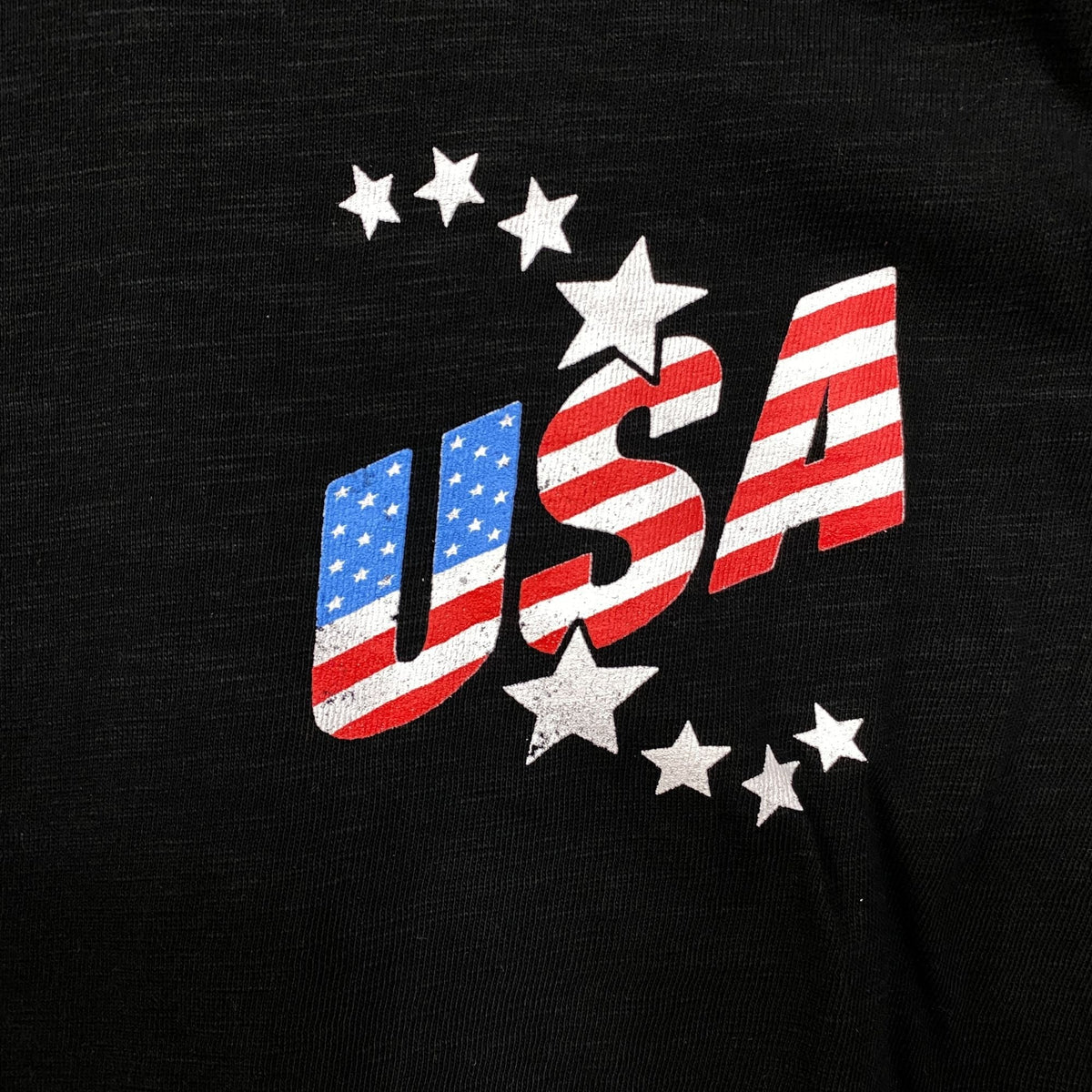 Junk Food Clothing USA Mock Neck Crop T-Shirt 2XL product image 3