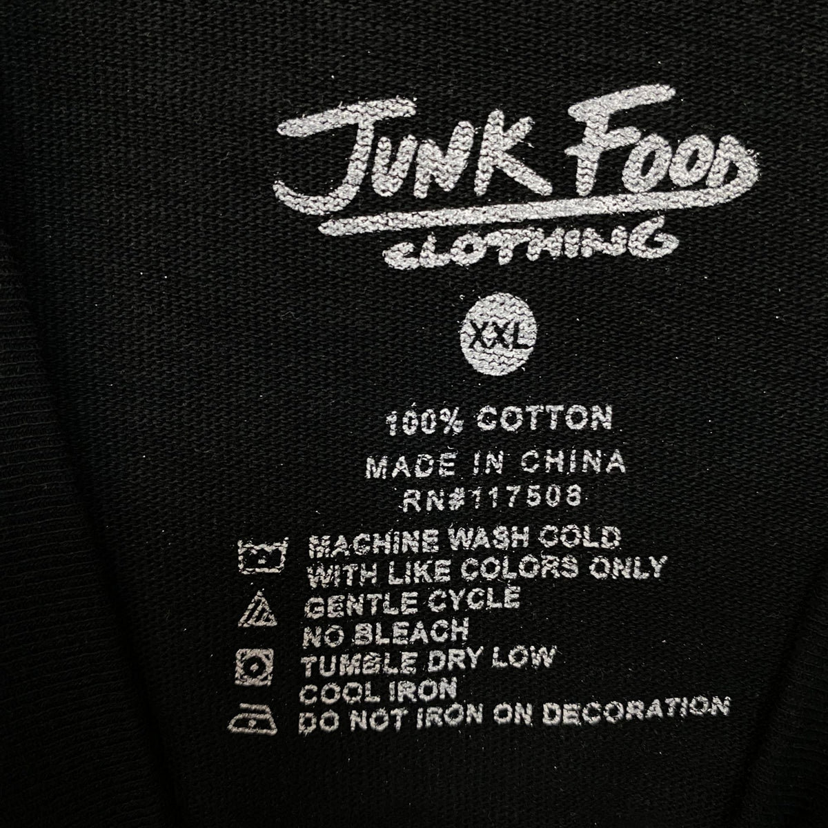 Junk Food Clothing USA Mock Neck Crop T-Shirt 2XL product image 5