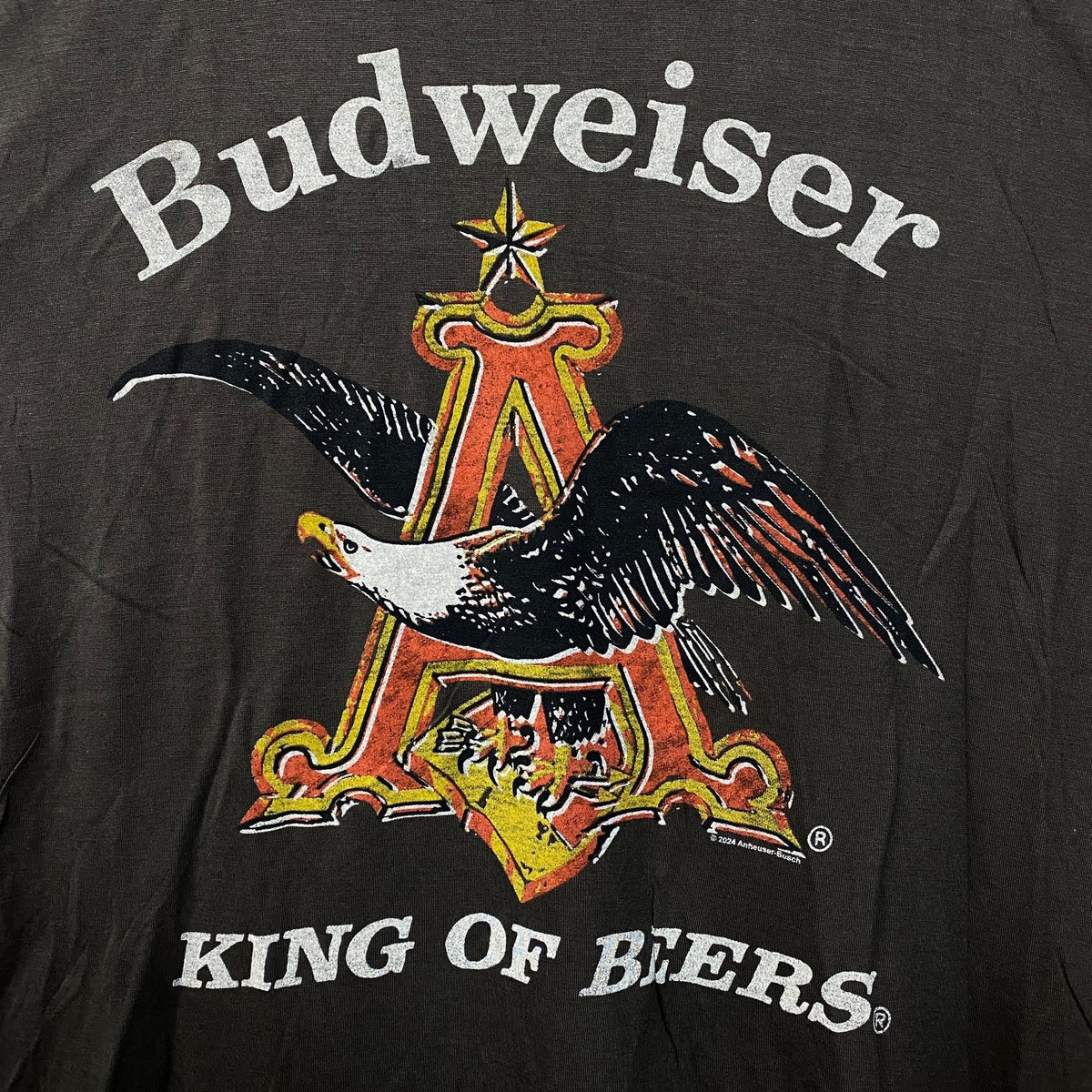 Budweiser King Of Beer American Bald Eagle Logo T-Shirt XL product image 2