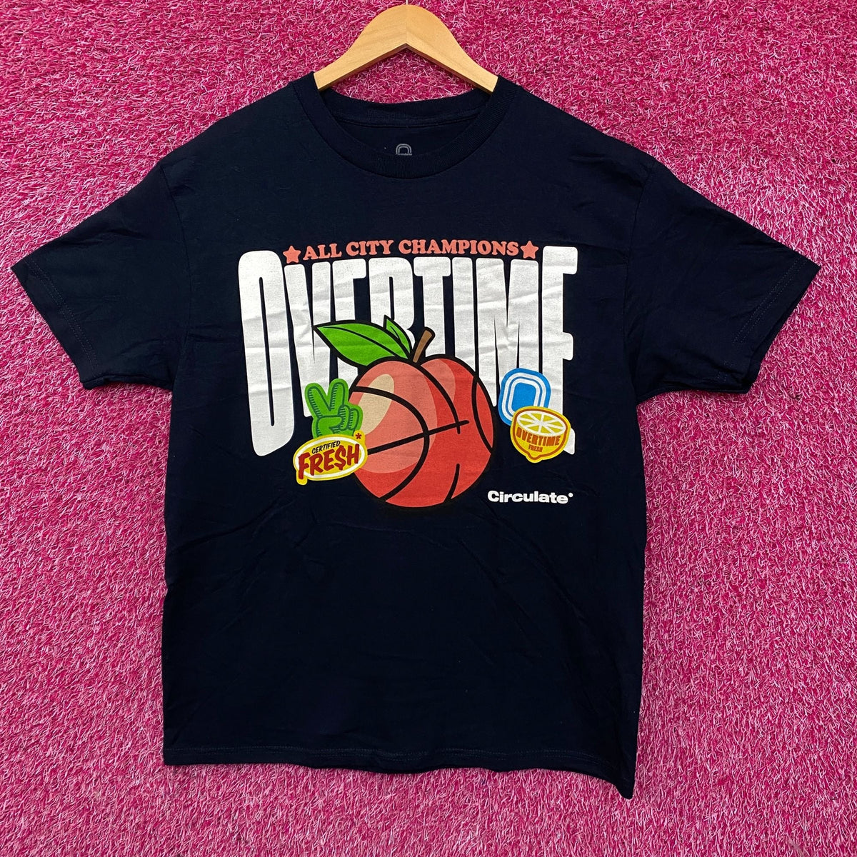Circulate x Overtime "All City Champs" T-shirt Large product image 1