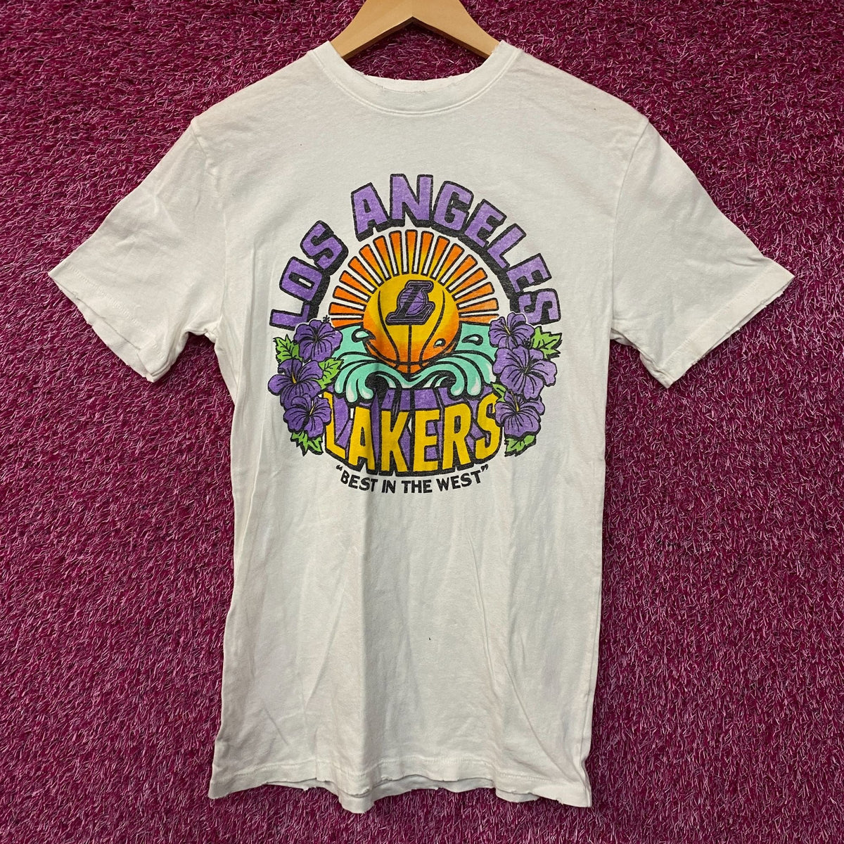 Junk Food Los Angeles Lakers "Best in the West" Retro Style product image 1