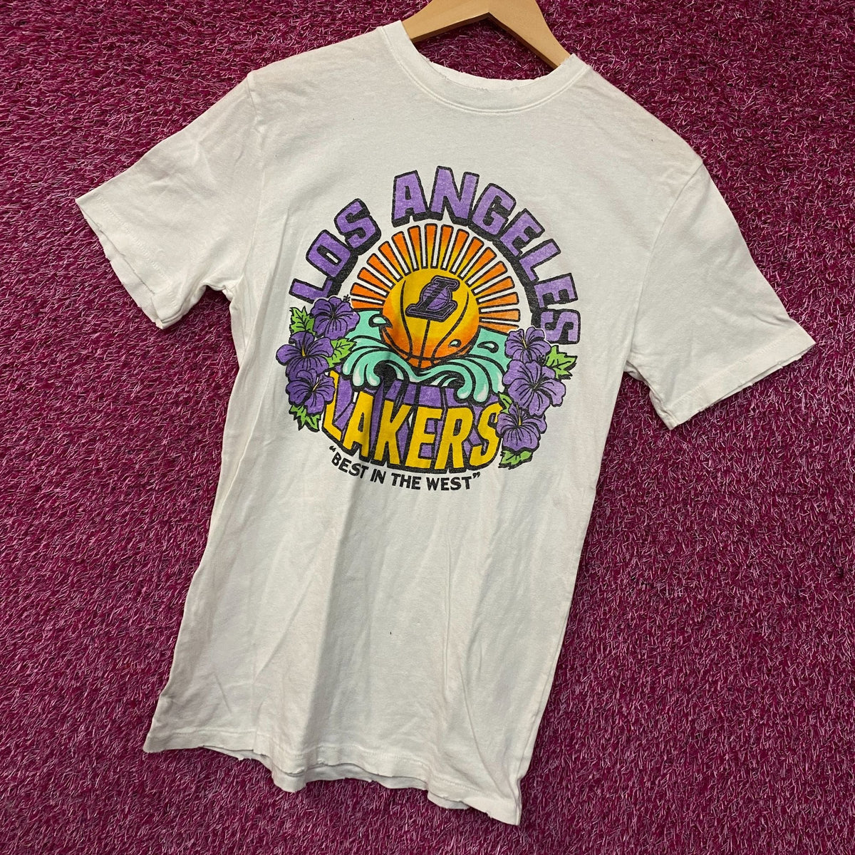 Junk Food Los Angeles Lakers "Best in the West" Retro Style product image 3