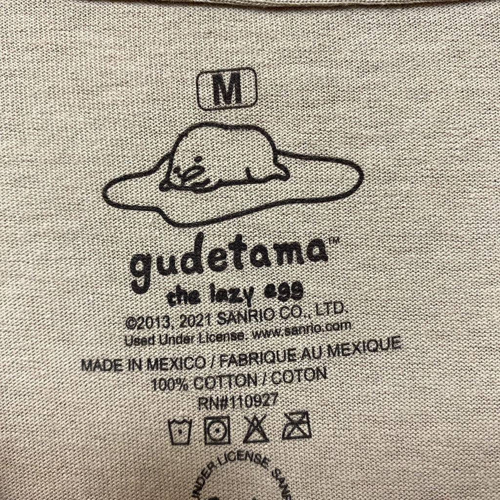Gudetama The Lazy Egg Brrr with Bacon Blankie Sanrio Tee M product image 4