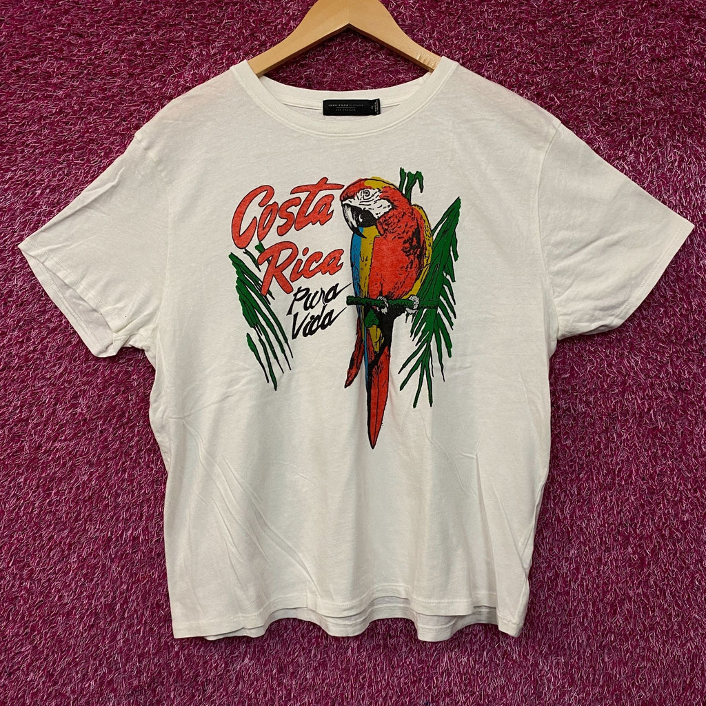 Junk Food Clothing Women's Costa Rica Vintage Style Graphic product image 1