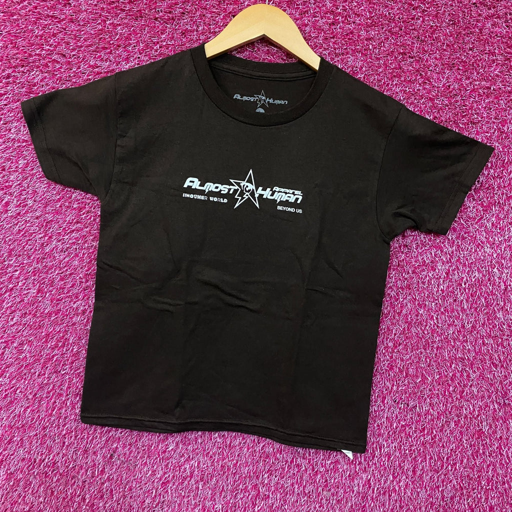 Almost Human Pink World Apparel Graphic T-Shirt Small product image 3