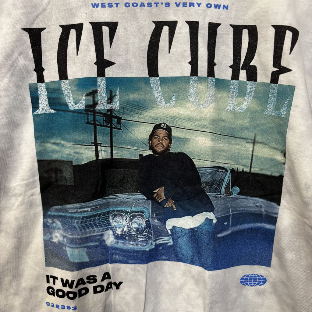 Ice Cube West Coast Blue Tie Dye T-Shirt XL product image 3
