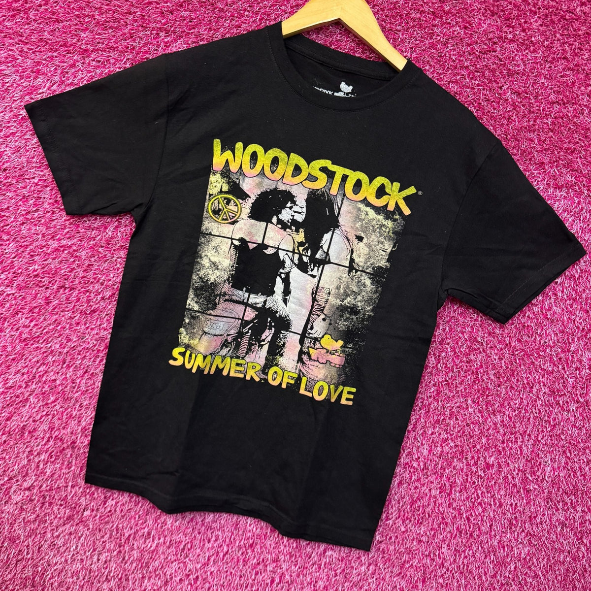 Woodstock Summer of Love Rock Music & Art Festival Tee M product image 3