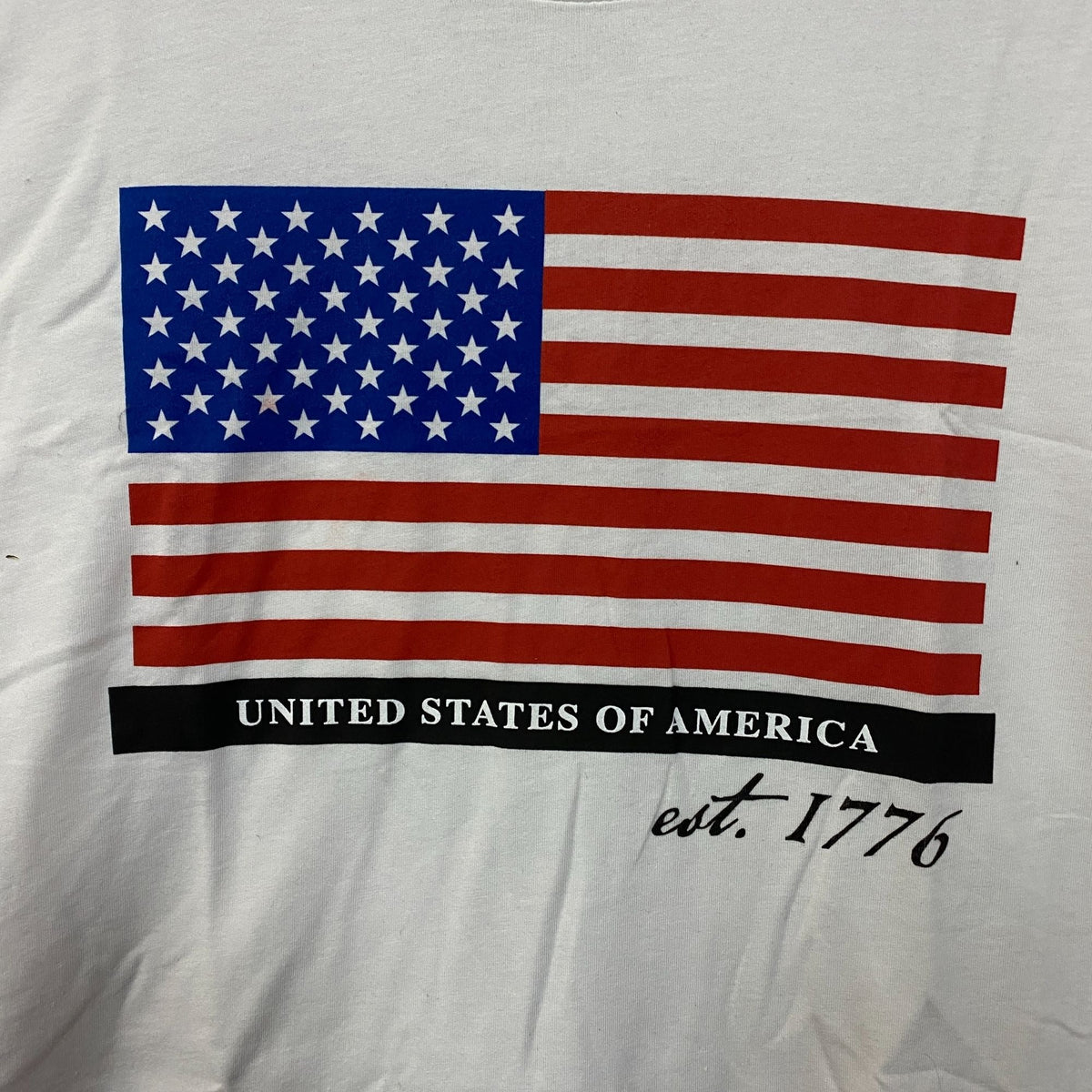 General Standard Patriotic Men's Flag Est. 1776 USA America product image 2