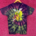 Rock and Morty Aliens Escaping portal tiedye T-shirt size product image 1